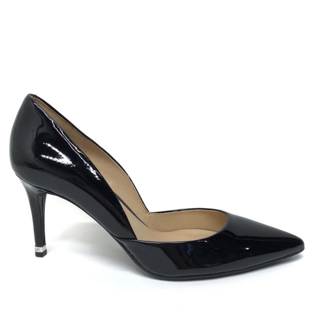 Michael Kors Black Patent Leather Heels
